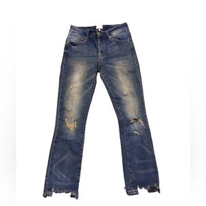 Special A Jeans Size 1 Distressed Blue Denim Grunge Streetwear